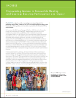 SACREEE: Empowering Women in Renewable Heating and Cooling: Boosting Participation and Impact